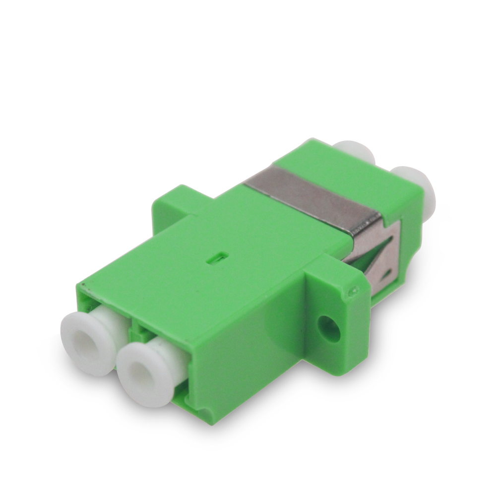 FC duplex fiber optic flange